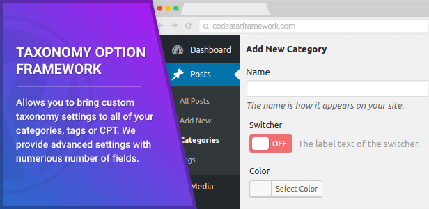 Taxonomy Option Framework